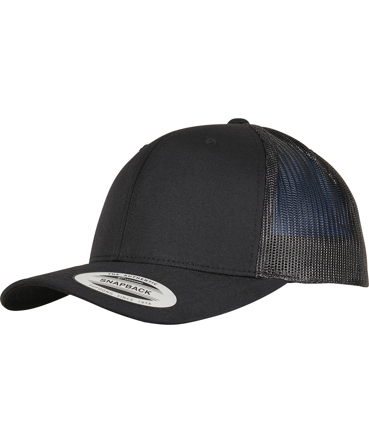 YP238_LS00_2025.jpg Trucker recycled polyester fabric cap (6606TR) - Image 1