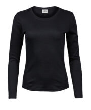 Women’s long sleeve interlock tee (590) - Image 3