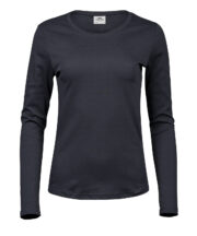 Women’s long sleeve interlock tee (590) - Image 4