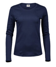 Women’s long sleeve interlock tee (590) - Image 5