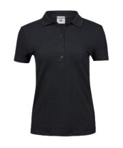 Women’s luxury stretch polo (145) - Image 3
