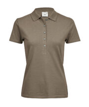 Women’s luxury stretch polo (145) - Image 5