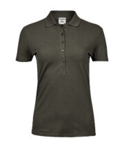 Women’s luxury stretch polo (145) - Image 8