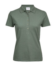 Women’s luxury stretch polo (145) - Image 15
