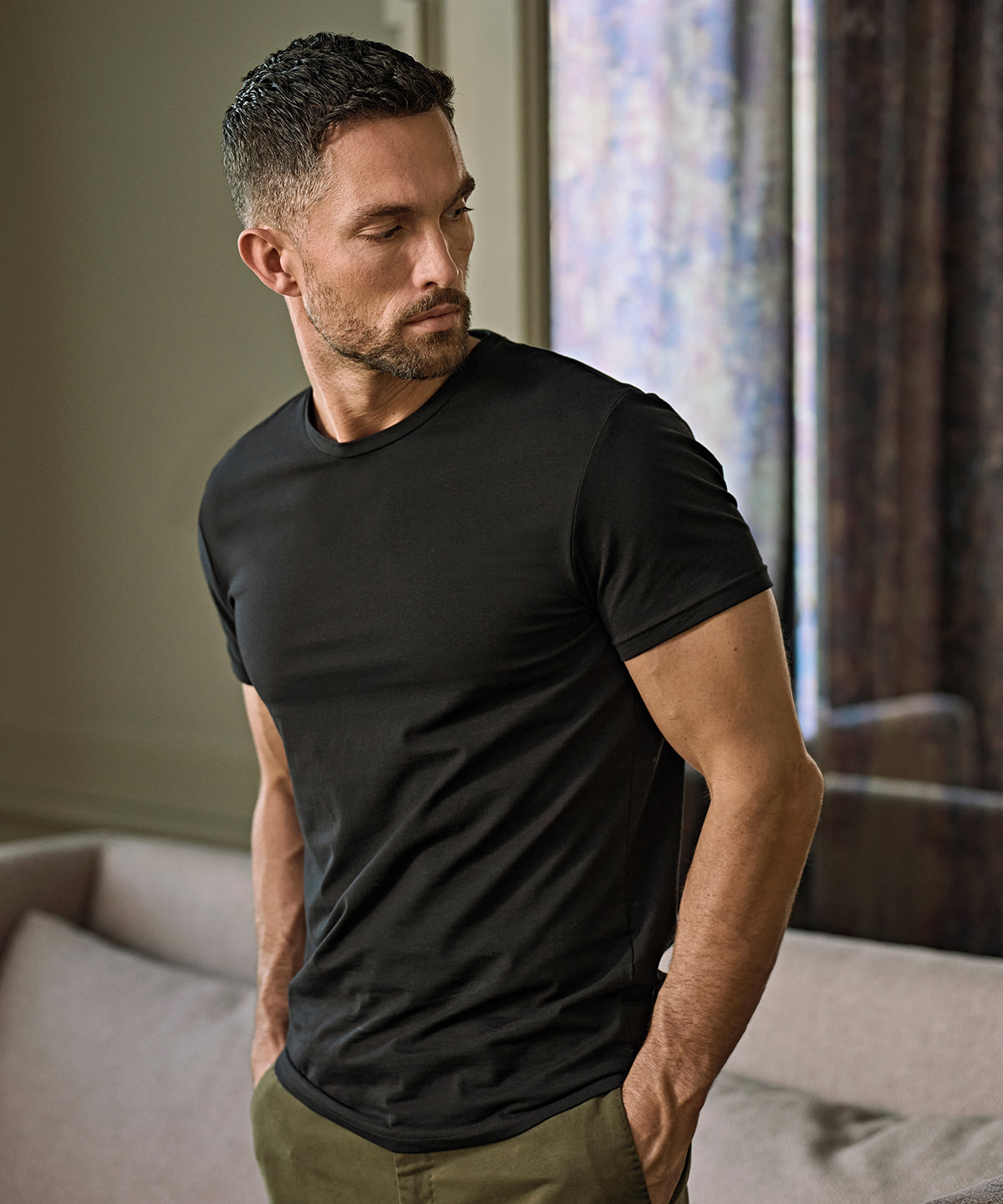 TJ022_LS00_2026 Stretch tee (400) - Image 1