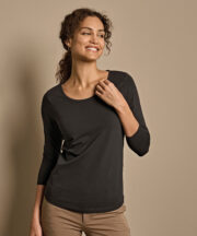 Women’s stretch 3/4-sleeve tee (460)