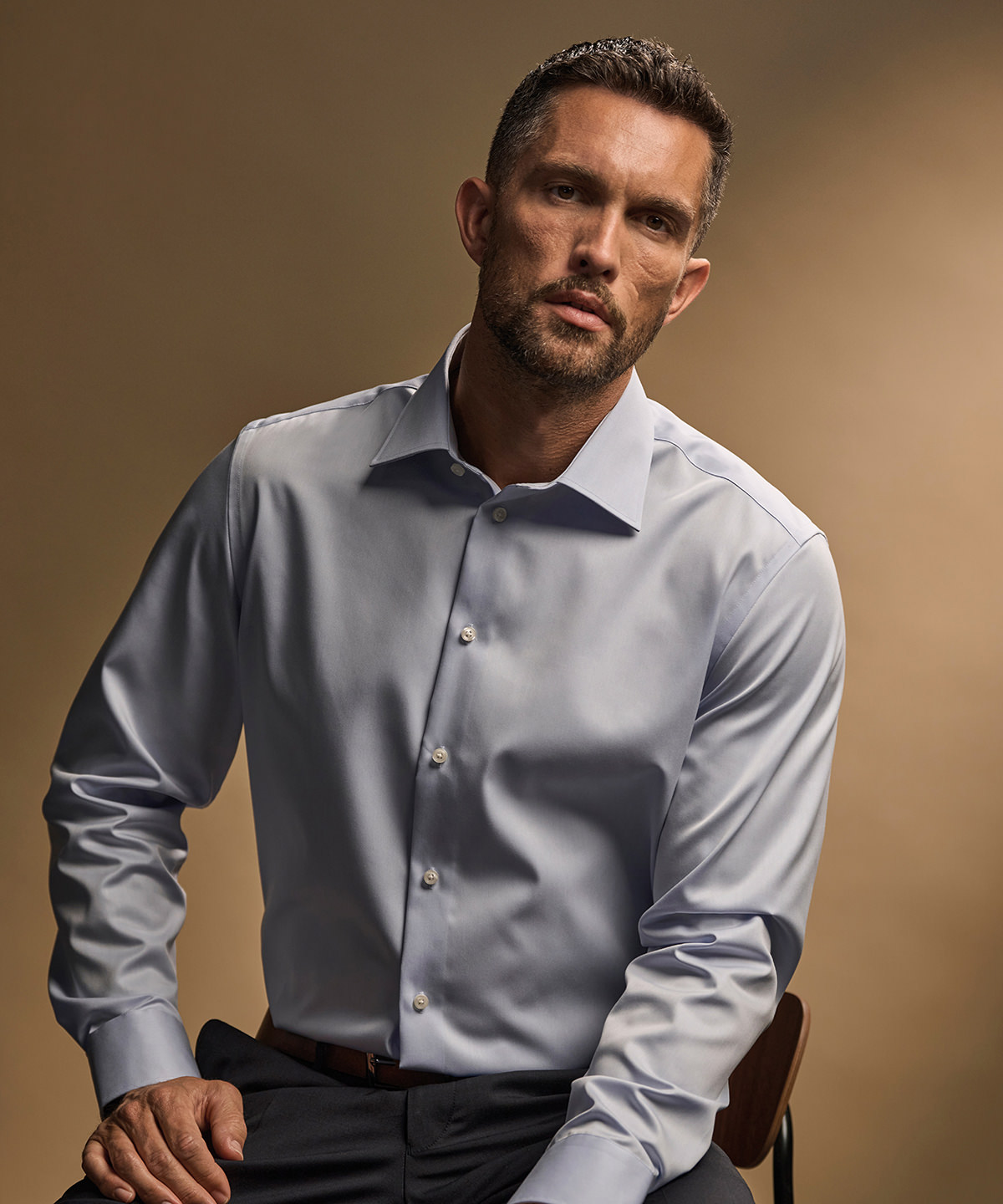 TJ039_LS00_2026 Luxury shirt comfort fit (4020) - Image 1