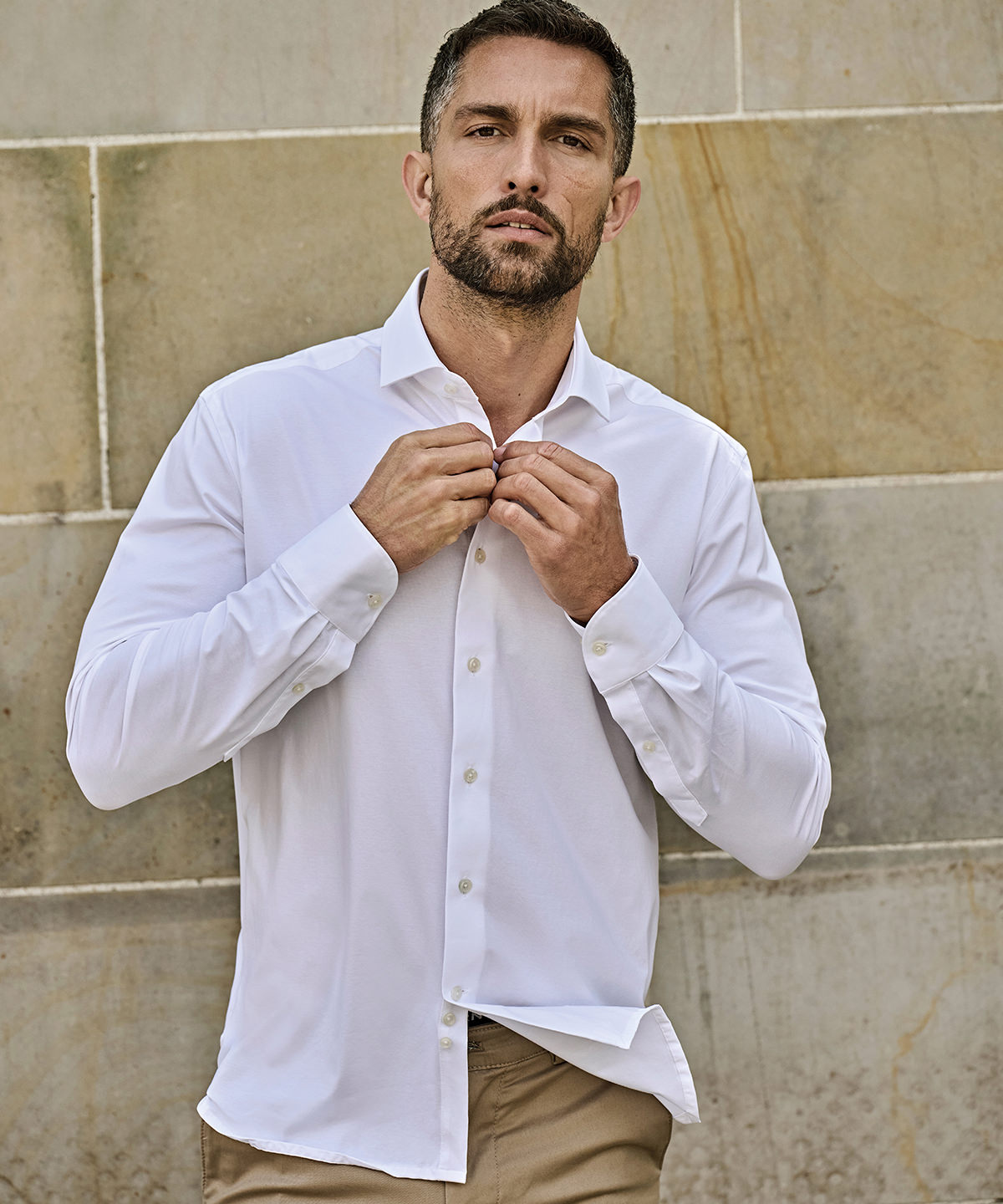 TJ043_LS00_2026 Active stretch shirt (4030) - Image 1
