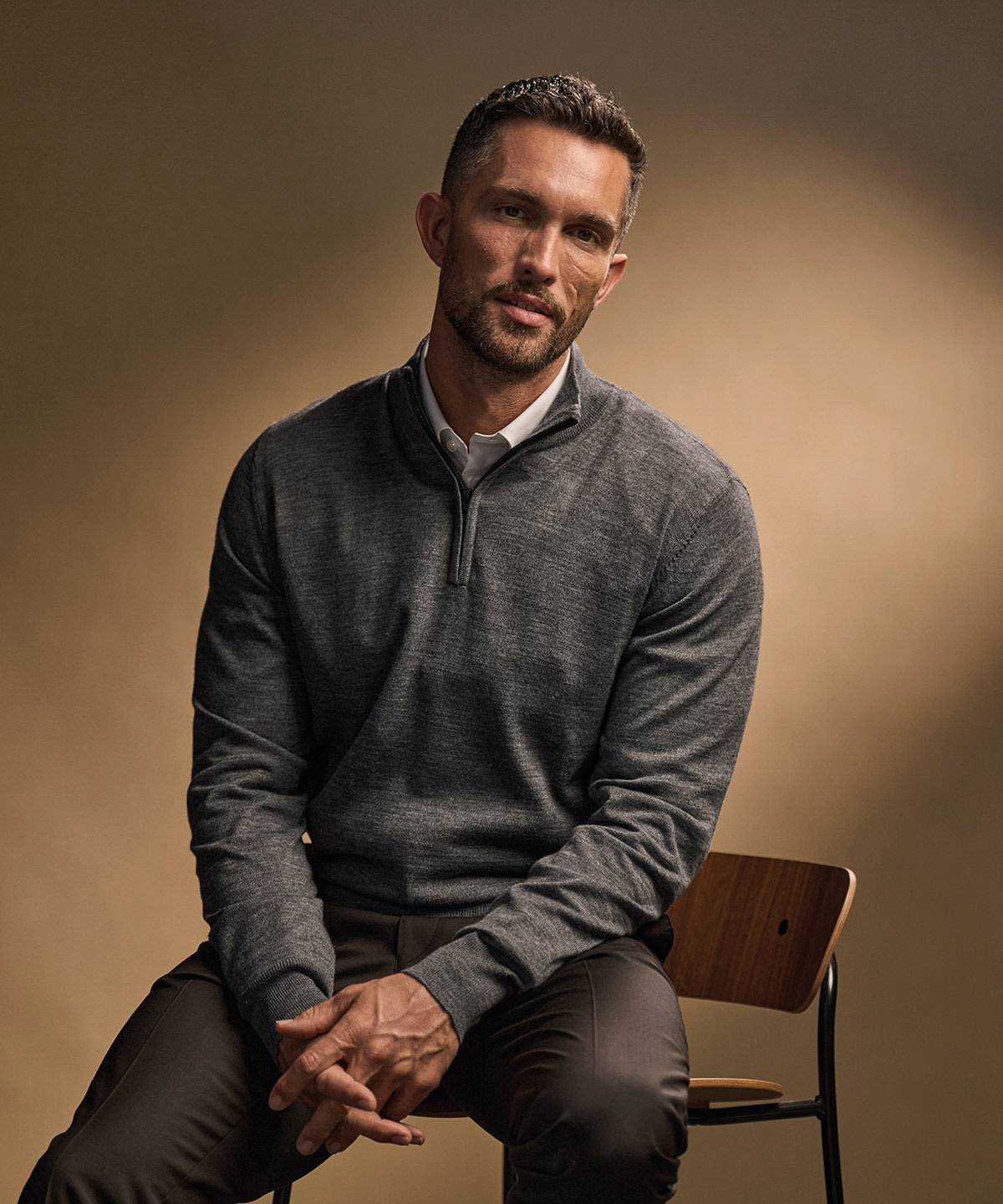 TJ063_LS00_2026 Half-zip (6010) - Image 1