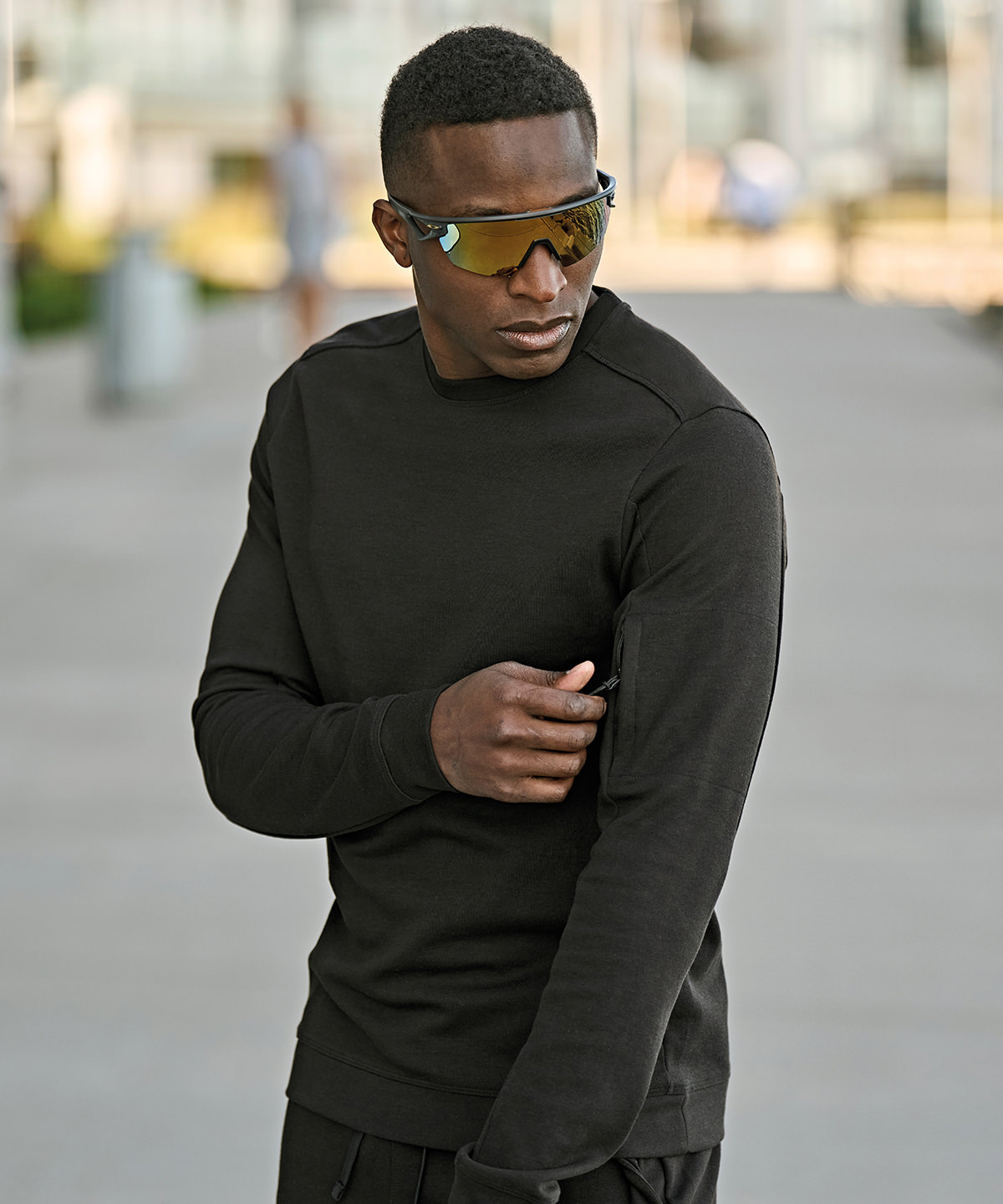 TJ064_LS00_2026 Athletic crew neck sweatshirt (5700) - Image 1