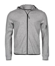 Athletic hooded full-zip sweatshirt (5706) - Image 4