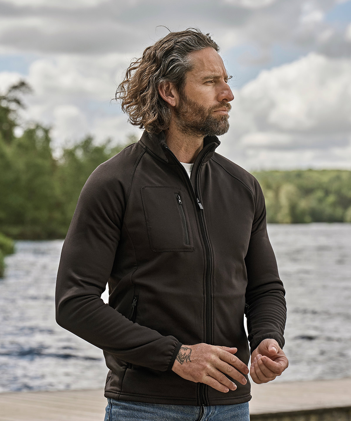 TJ080_LS00_2026 Stretch fleece (9100) - Image 1