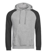 UNLABELED two-tone hooded sweatshirt (5156) - Image 2