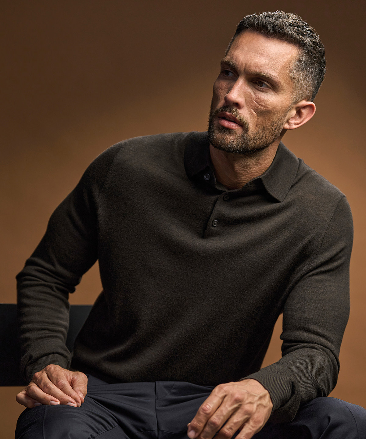 TJ131_LS00_2026 Polo knit (6002) - Image 1
